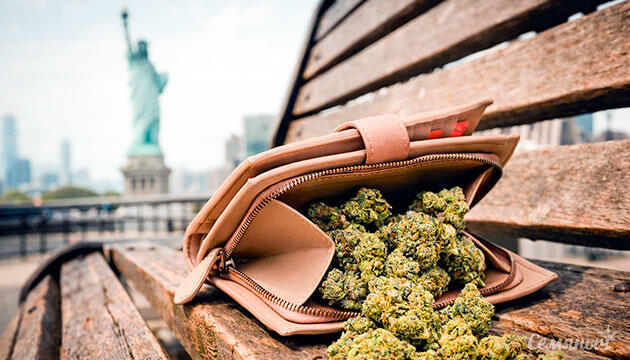 Легальный и теневой рынки каннабиса в Нью-Йорке в 2025 году Легальный рынок каннабиса в штате Нью-Йорк в 2025 году достиг оборота 1,5 млрд долларов