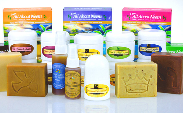 Средства изготовленные из дерева ним