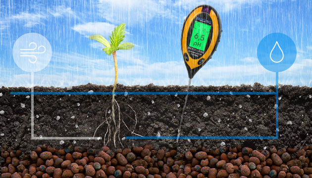 Хороший грунт со средним pH