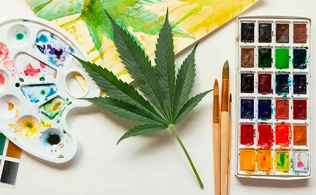 Каннабис как источник вдохновения и креативности в современном искусстве
