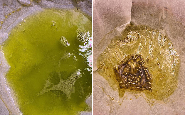 Хранение продукта: стеклянный или керамический контейнер с пергаментной бумагой