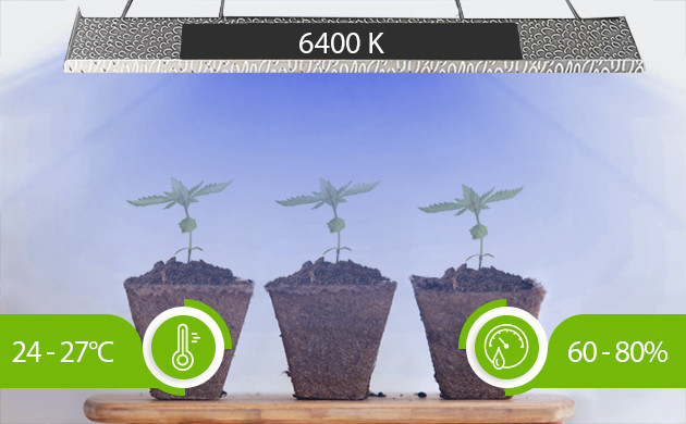 Оптимальные значения температуры и влажности