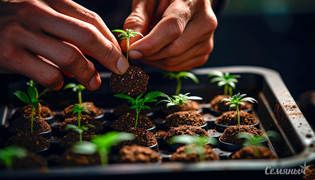 Уязвимость молодых ростков марихуаны