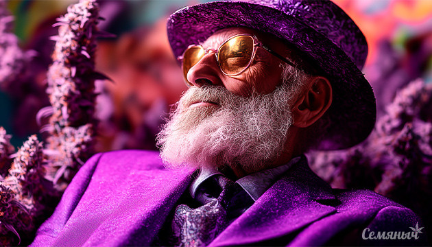 Почему фиолетовая конопля так популярна среди гроверов Granddaddy Purple — легенда среди фиолетовых сортов