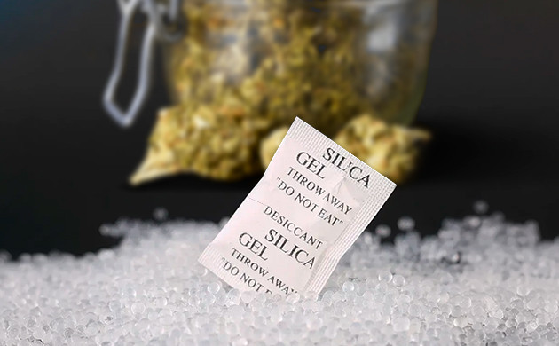 Кремний на этапе сушки и пролечки конопли