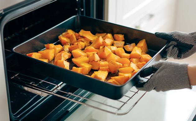 Карамелизация тыквы 1. Обжарить тыкву