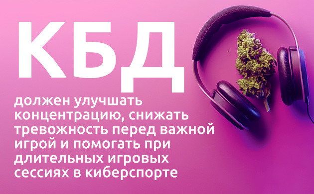 Как КБД помогает геймерам сосредотачиваться КБД в киберспорте: эффект и концентрация