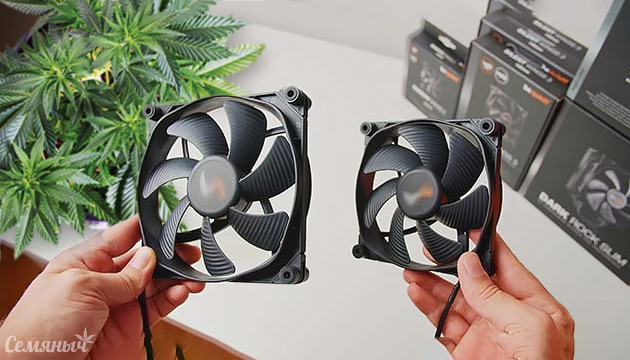 Вентиляция гроубокса с помощью компьютерного кулера