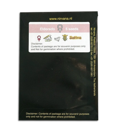 Семена сорта Eldorado fem (Nirvana Seeds)