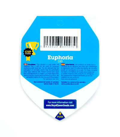 Семена сорта Euphoria CBD fem (Royal Queen Seeds)
