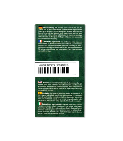 Семена сорта Blueberry Cheese fem (Barneys Farm)