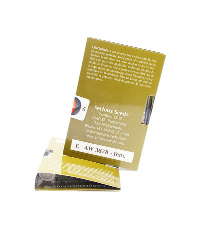 Семена сорта Autoflowering White Russian #1 fem (Serious Seeds)