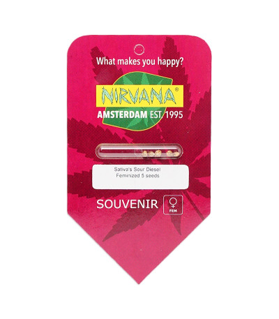 Семена сорта Sour Diesel (Sativa's Sour Diesel) fem