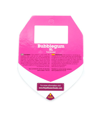 Семена сорта Bubblegum XL fem (Royal Queen Seeds)