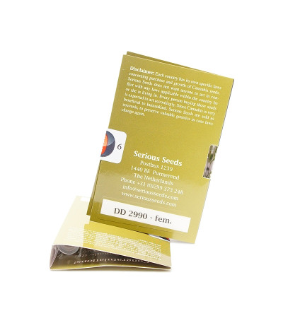 Семена сорта Double Dutch fem (Serious Seeds)