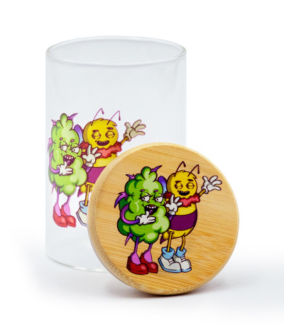 Баночка герметичная с принтом 7CH, большая