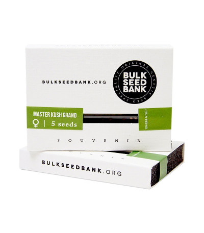 Семена сорта Master Kush Grand fem (Bulk Seed Bank)