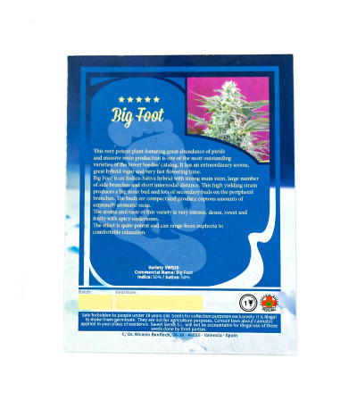 Семена сорта Big Foot fem (Sweet Seeds)