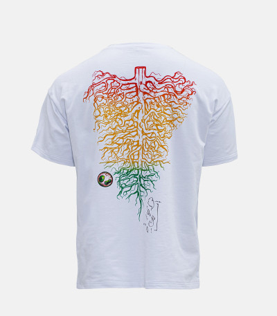 Футболка 7CH, корень+шишка, оверсайз