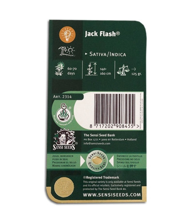 Семена сорта Jack Flash reg (Sensi Seeds)