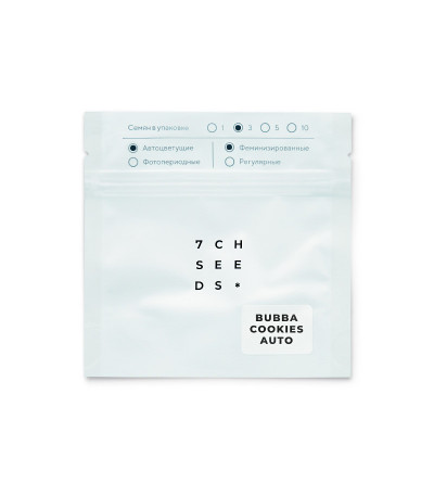 Семена сорта Bubba Cookies Auto fem (Семяныч)