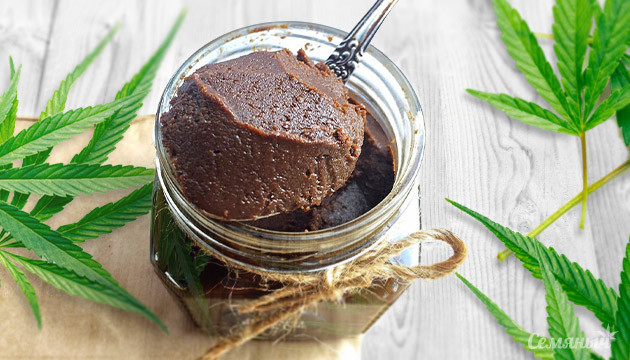 Урбеч из семян конопли